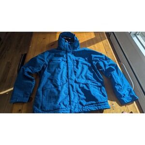 Men's Blue‎ Ripzone Micro-Lite Waterproof Hooded Ski Snowboard Jacket